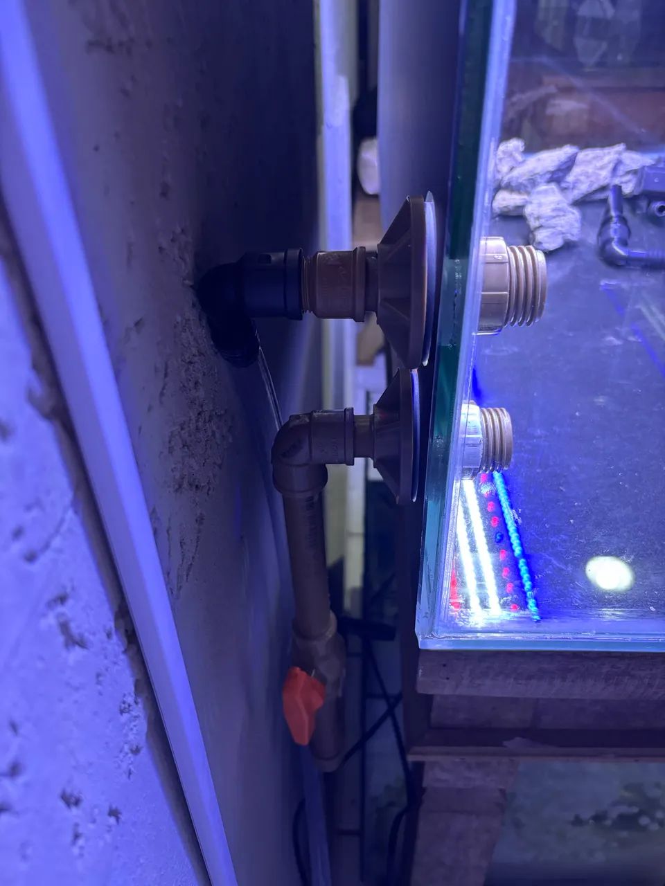 Aquário 128L com Sump 80L