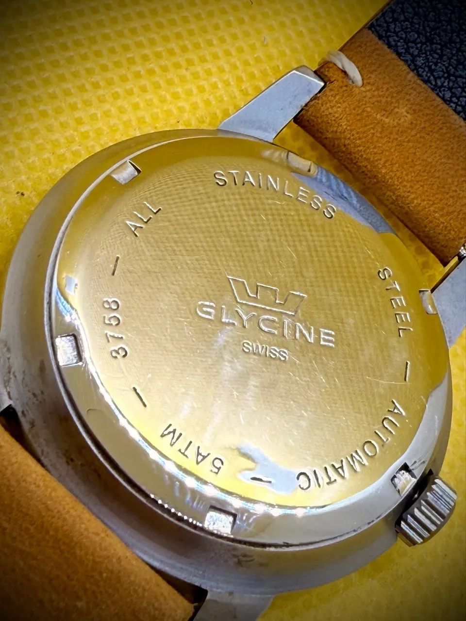 Glycine Clostermann Automatic + estojo original - Foto 4