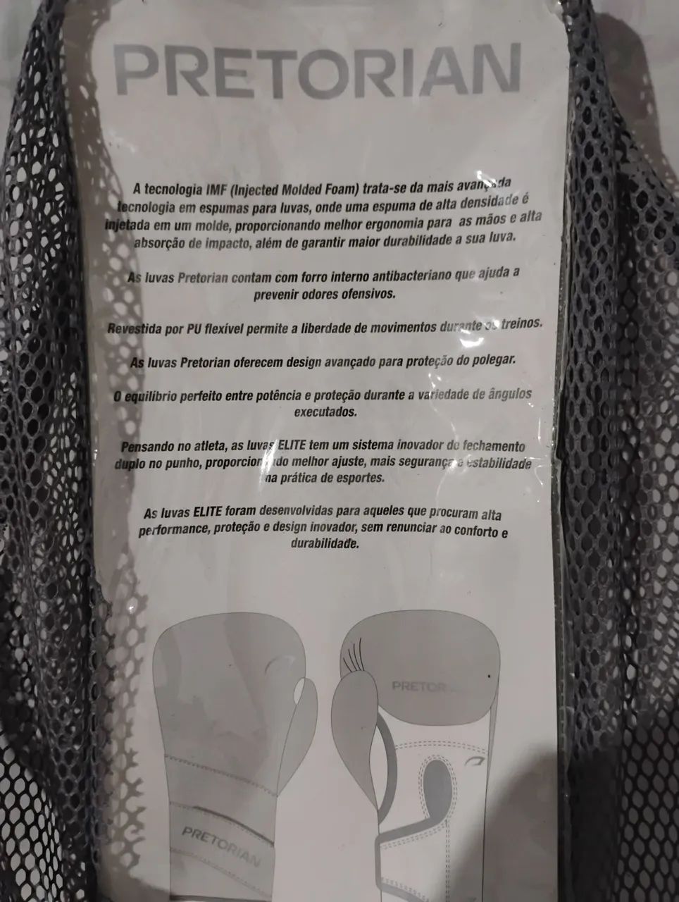 Luvas profissionais de Muay Thay (Pretorian) - Foto 4