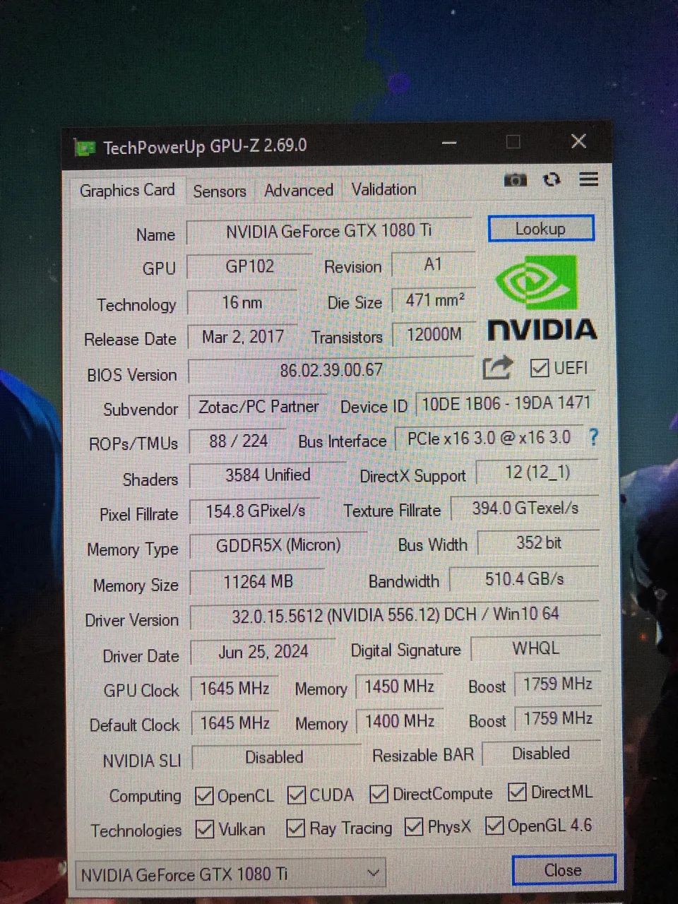 PLACA DE VÍDEO GTX 1080 TI 11gb - Foto 5