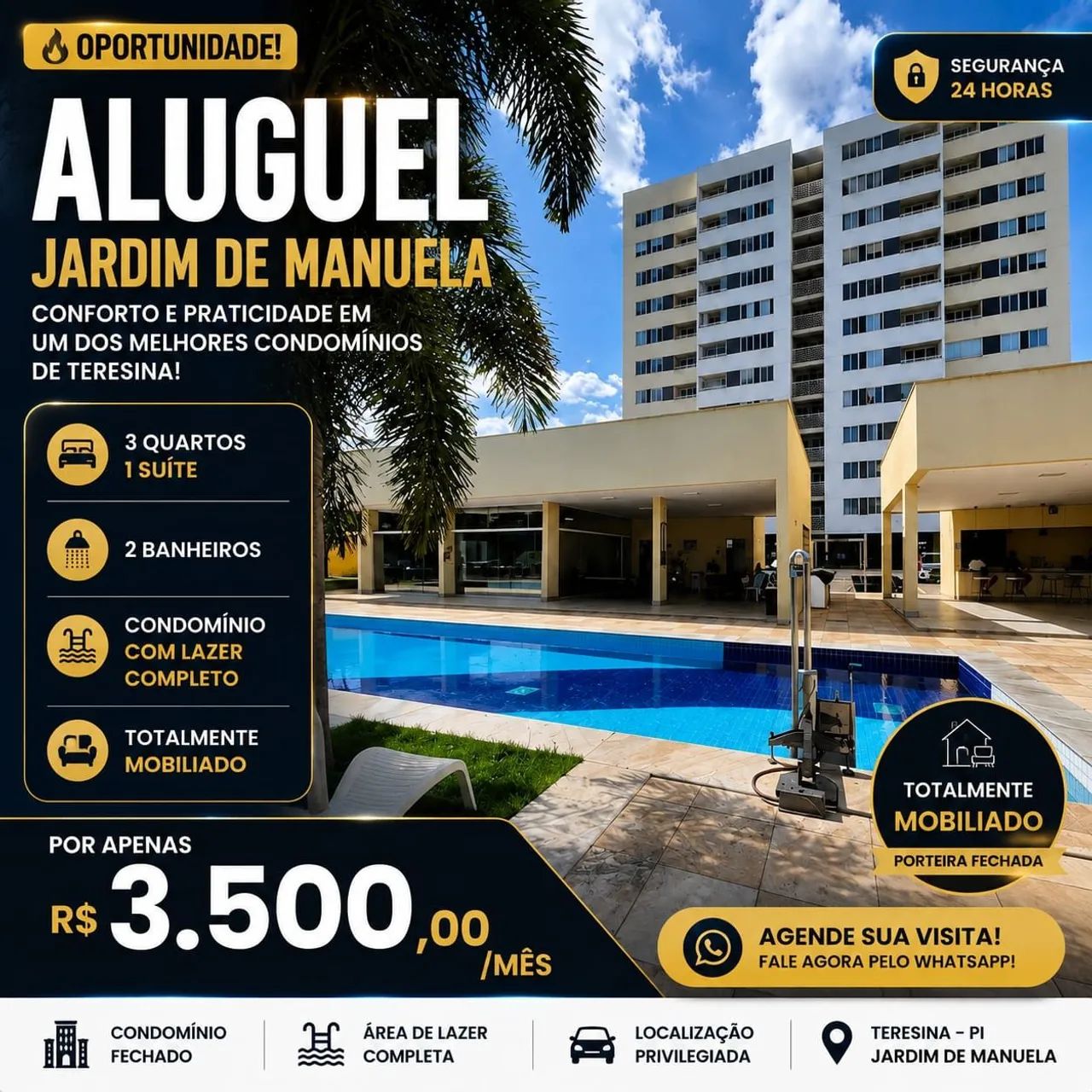Mobiliado Zona Leste