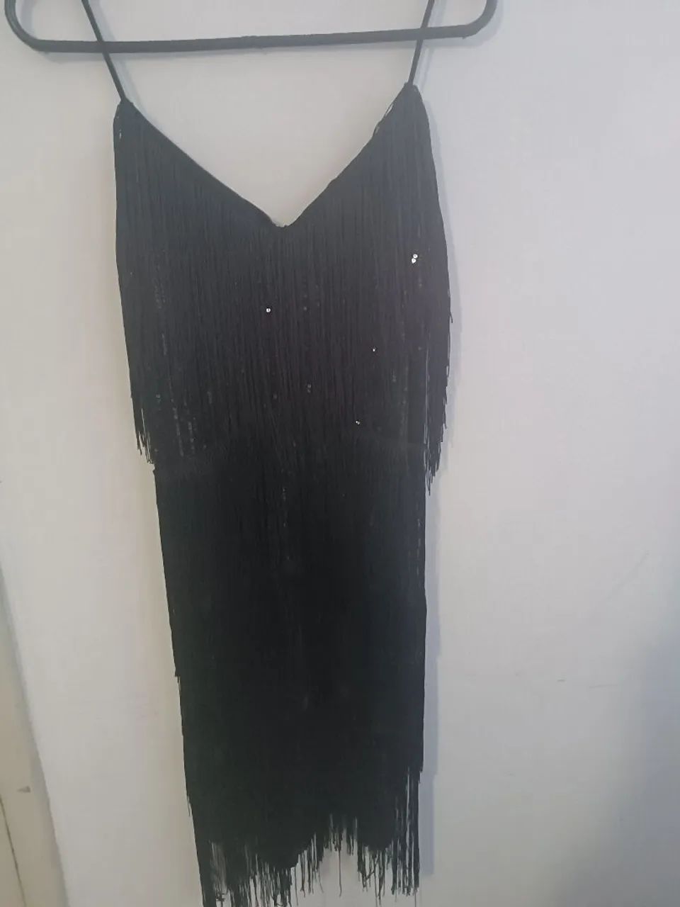 Vestido franja novo