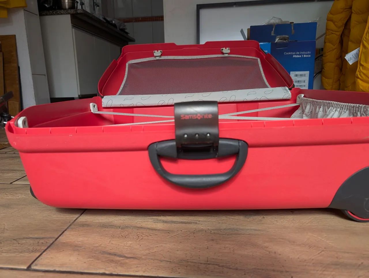 Mala Samsonite grande vermelha  - Foto 3