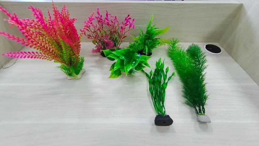 Planta artificil para áquario