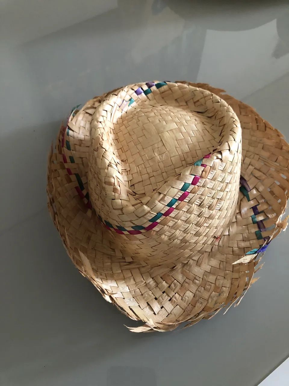 Chapéu de Palha Junino Infantil 
