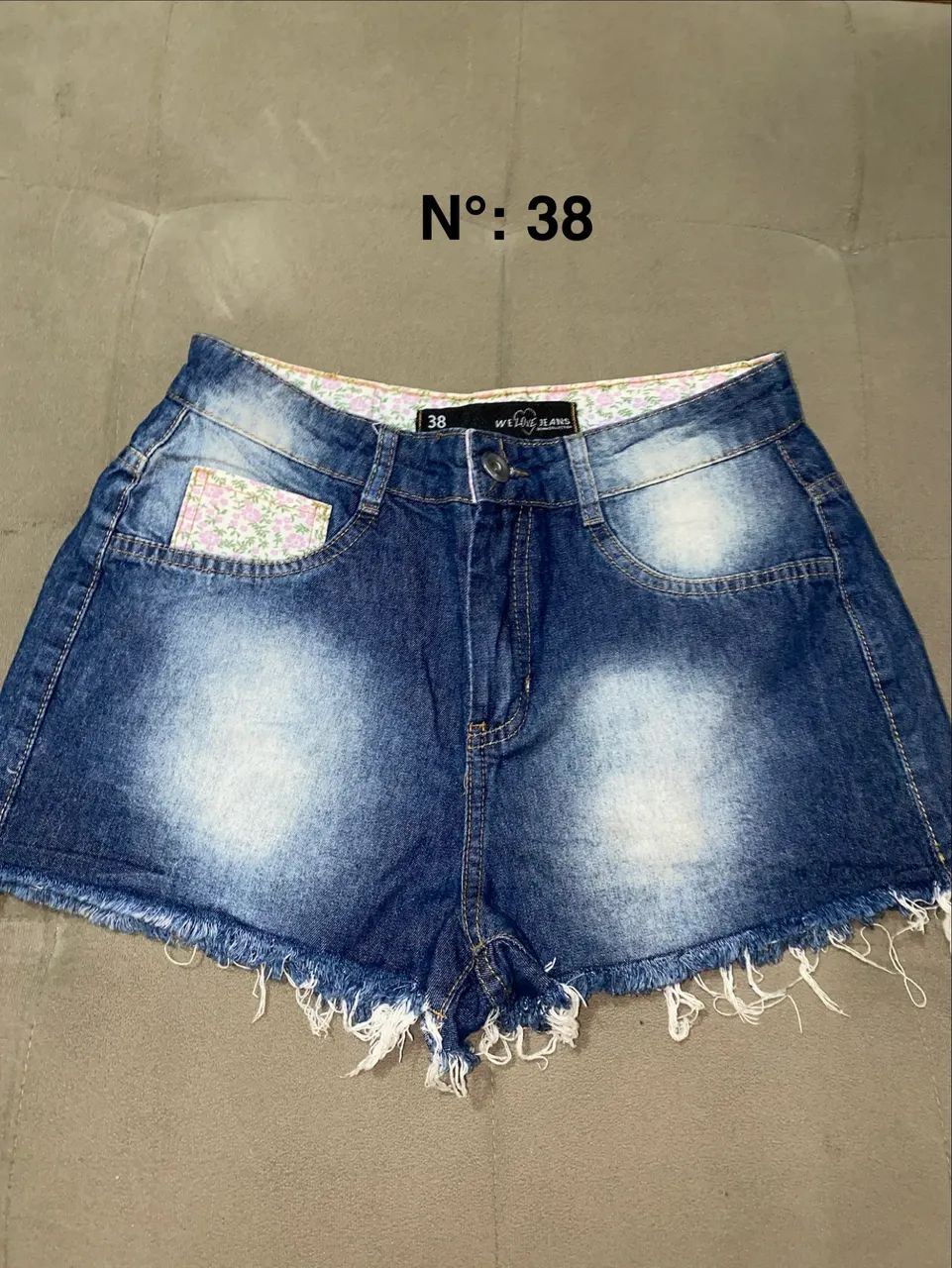 Shorts Jeans (Tamanho 38)