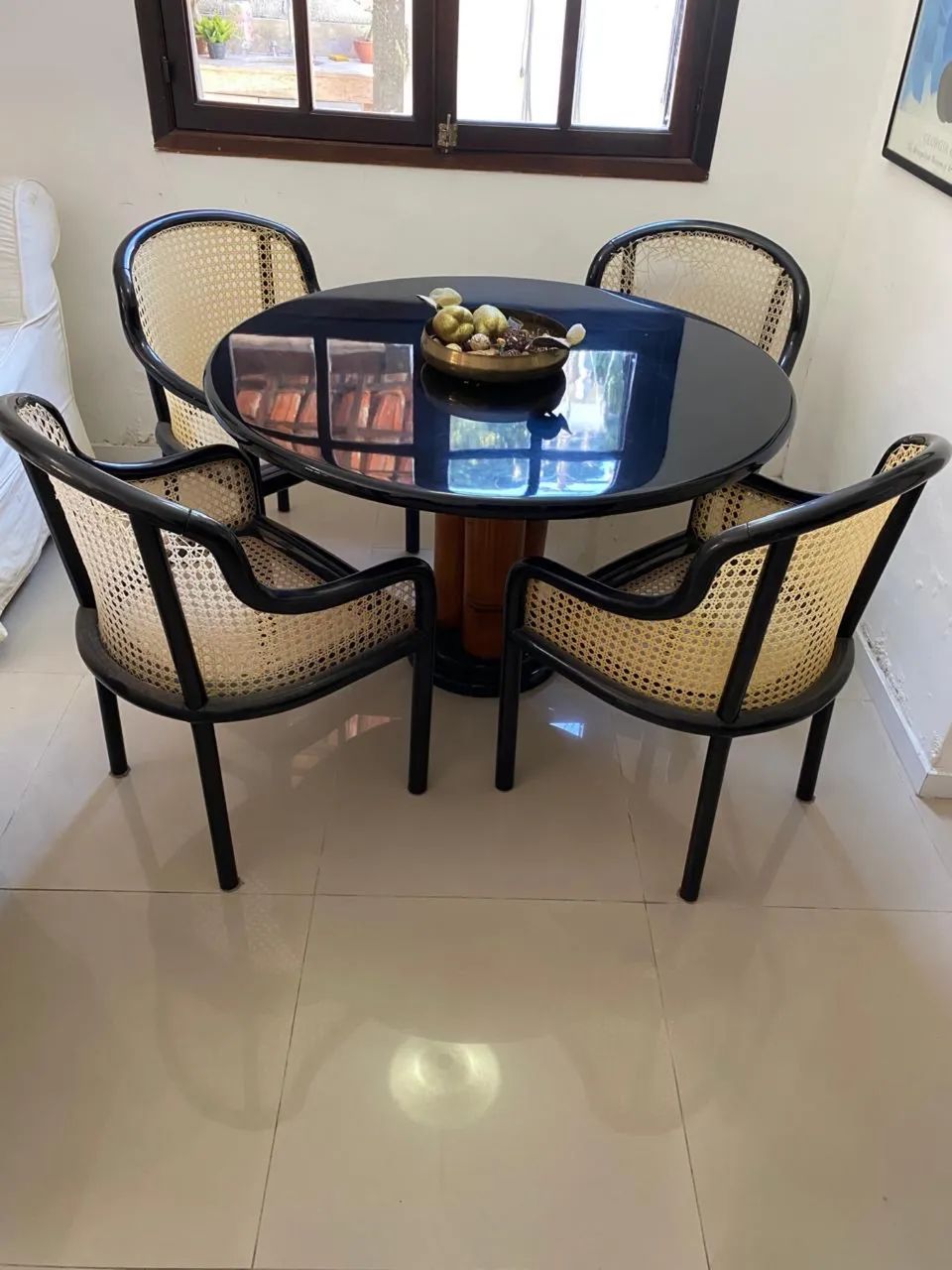 Mesa jantar Lacca com 4 cadeiras  - Foto 2