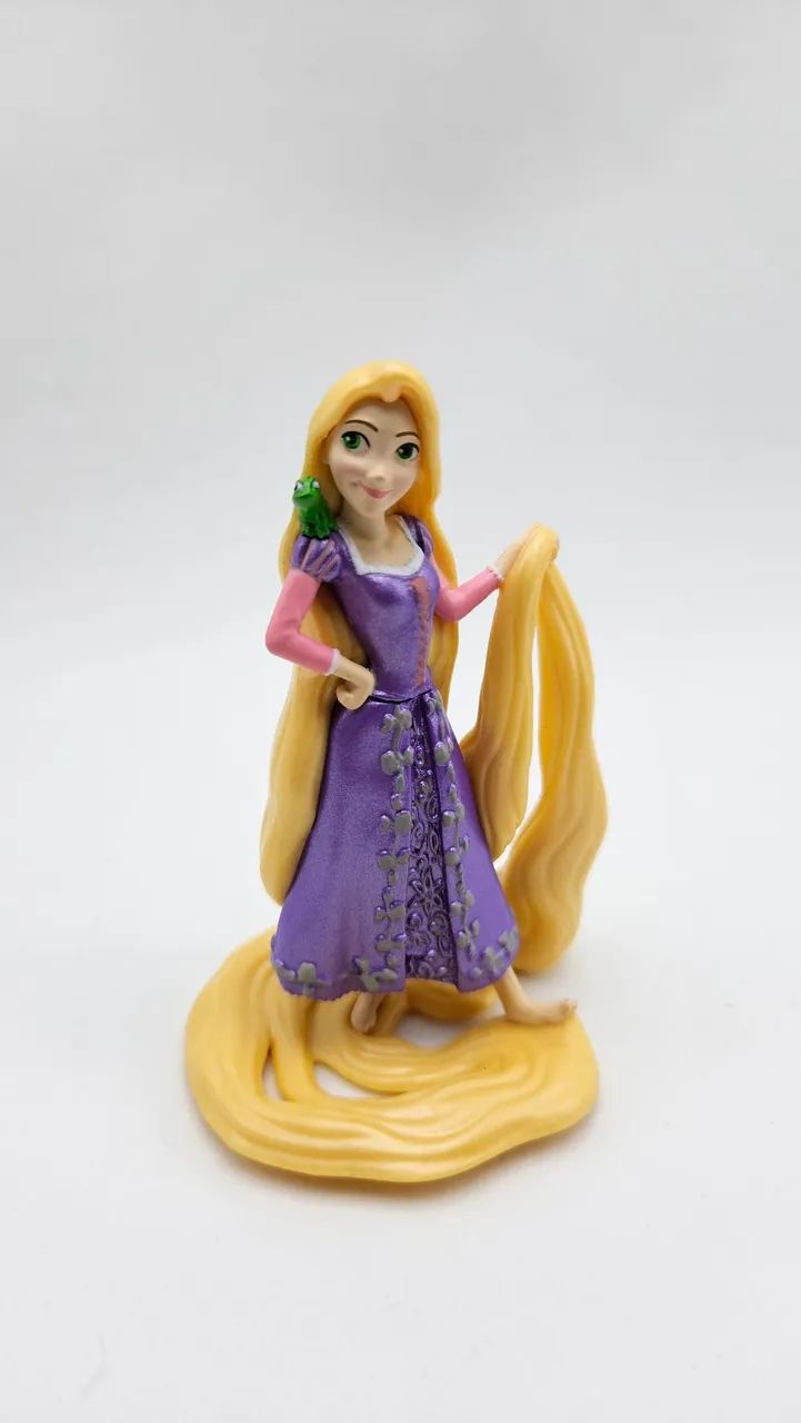 Miniatura Rapunzel e Pascoal (Disney Store)