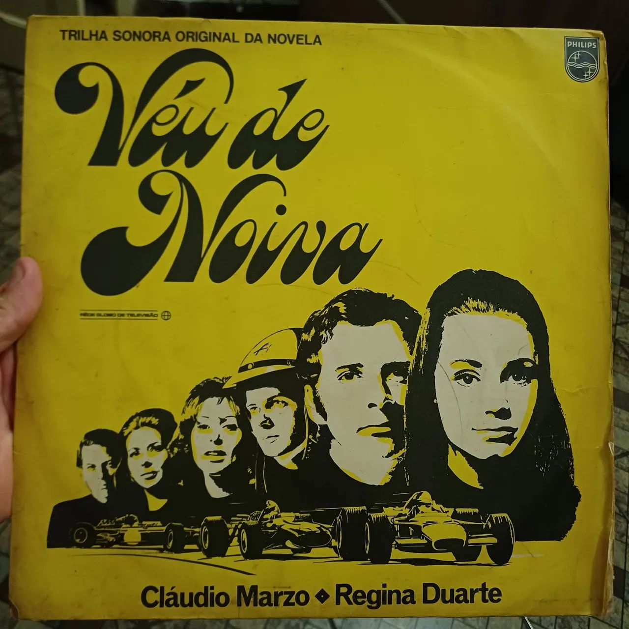 Lp vinil novela Véu de Noiva rede Globo 