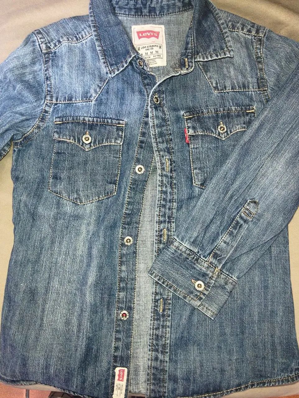 Camisa Jeans Infantil Levi's 