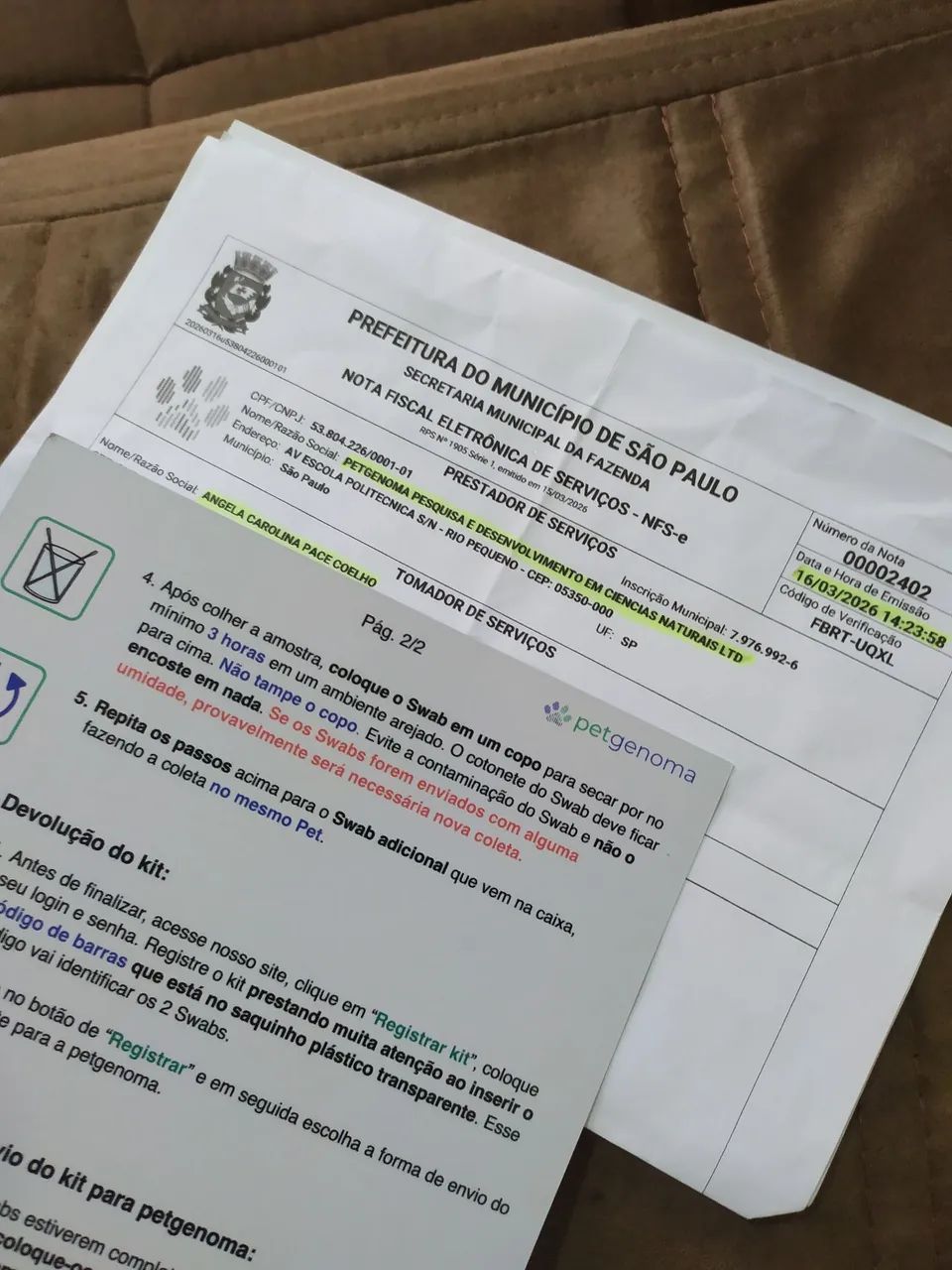 Teste DNA cães PetGenoma vendo  - Foto 3