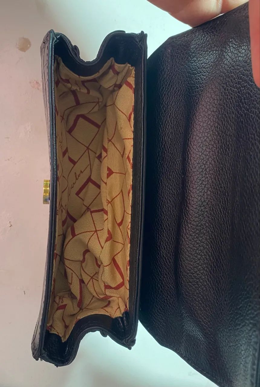 Bolsa preta Luiza Barcelos  - Foto 4