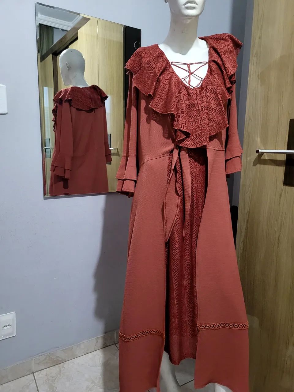 Vestido elegante plus size - Foto 5