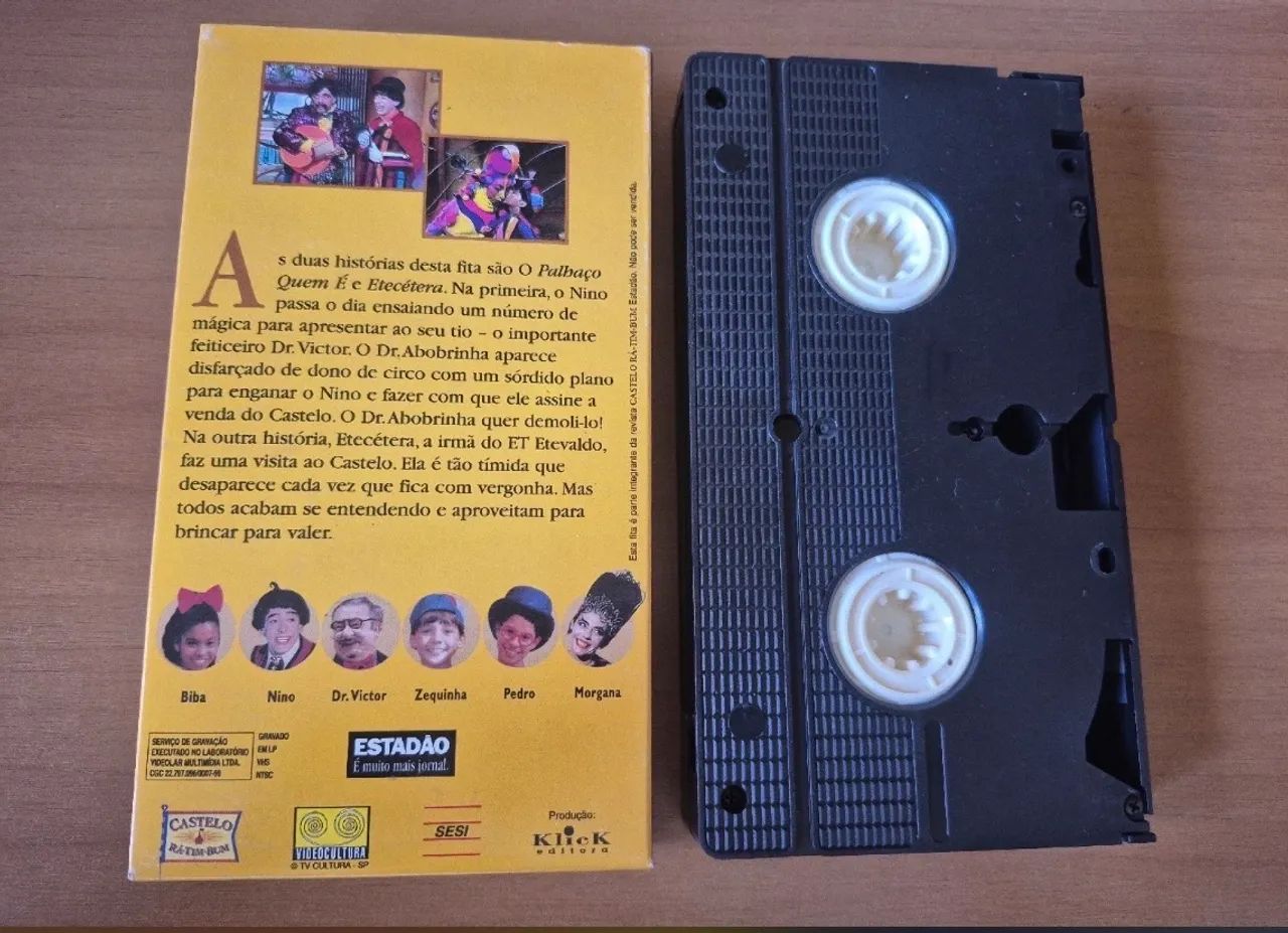 Coleção Fitas VHS Castelo Rá-Tim-Bum  - Foto 3