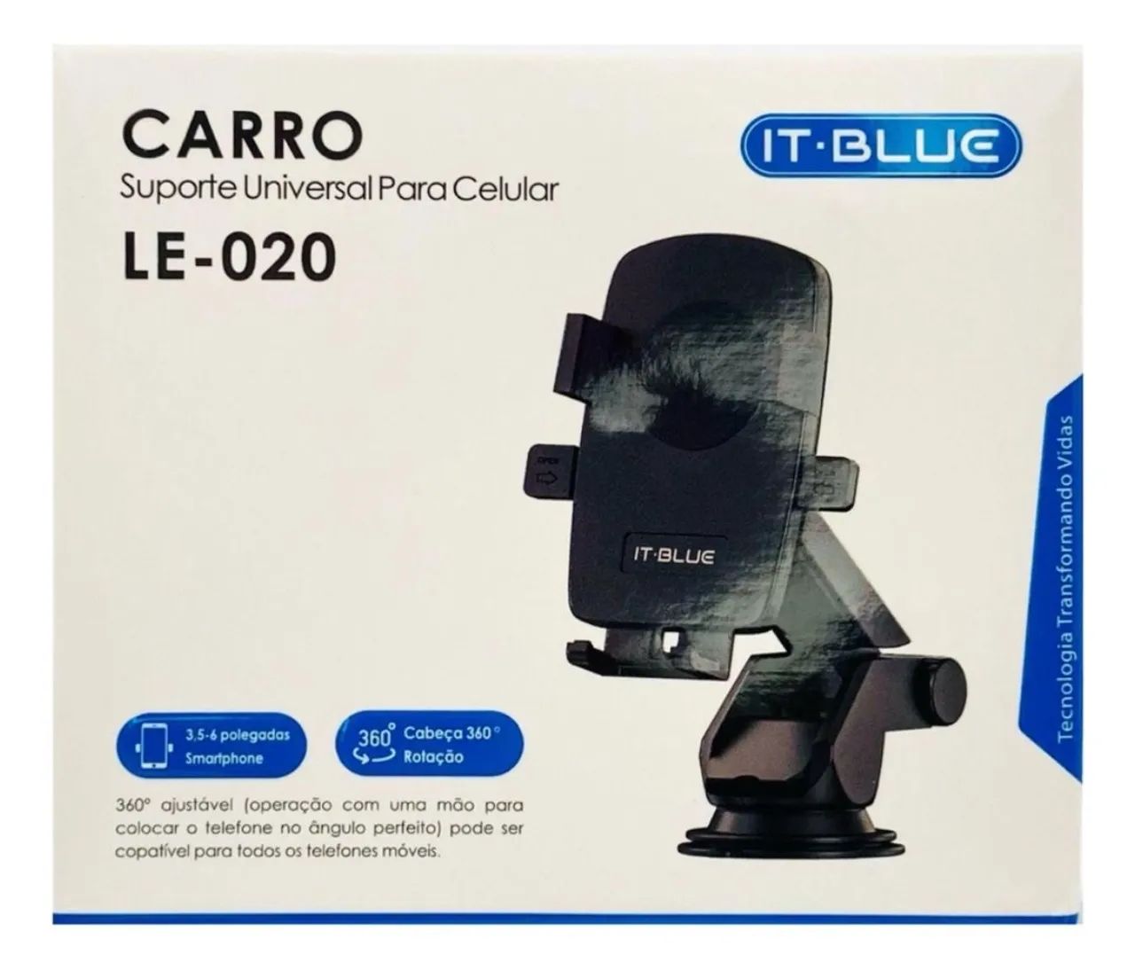 Suporte Veicular Universal Ventosa It - Blue Le-020 - Foto 2