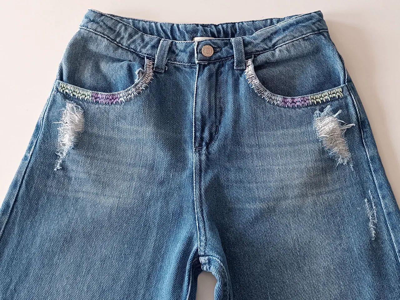Calça Jeans Wide Leg  - Foto 3
