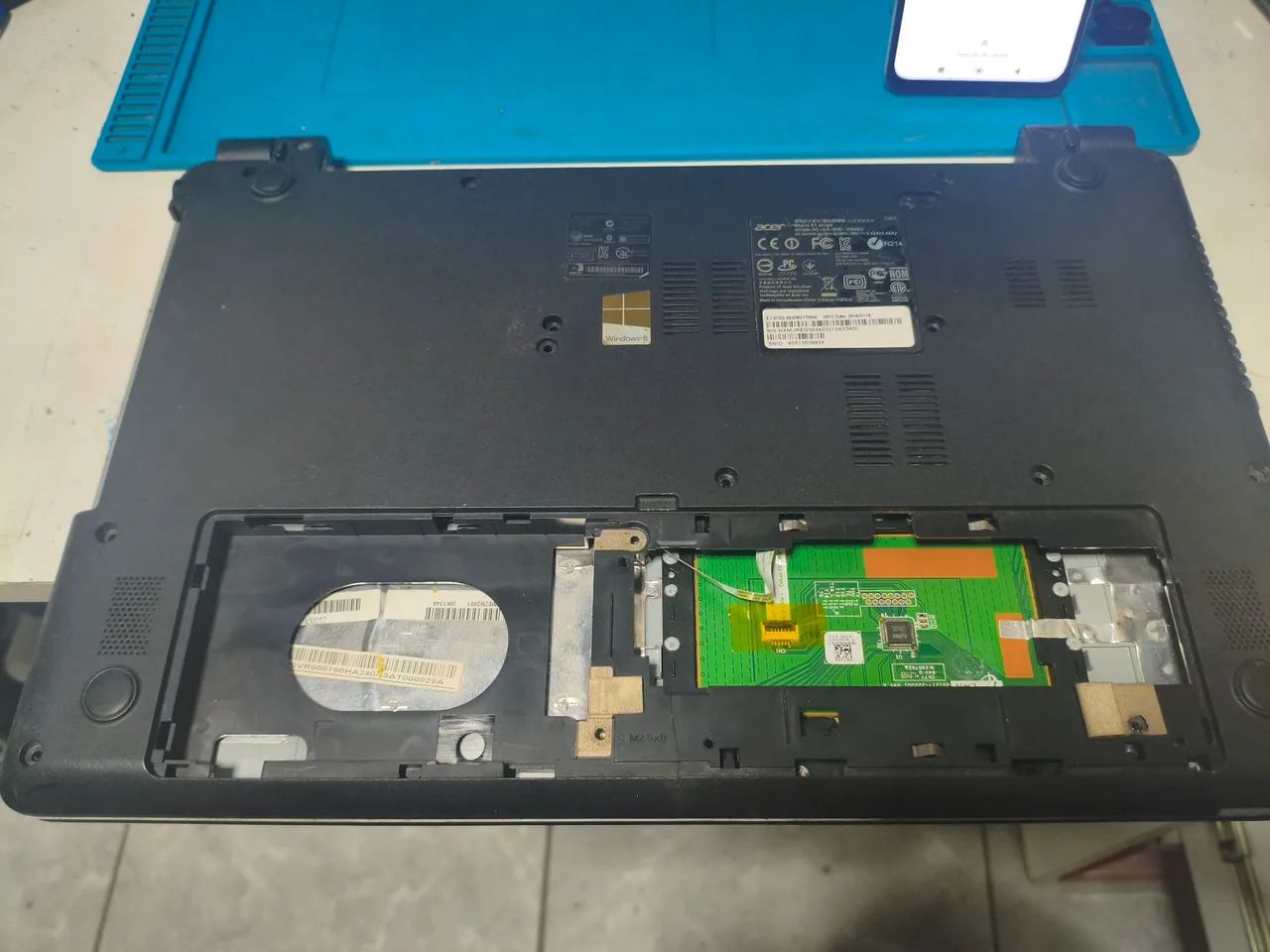 Carcaça Noteboom Acer E1 510 E1 532 E1 572 - Foto 2