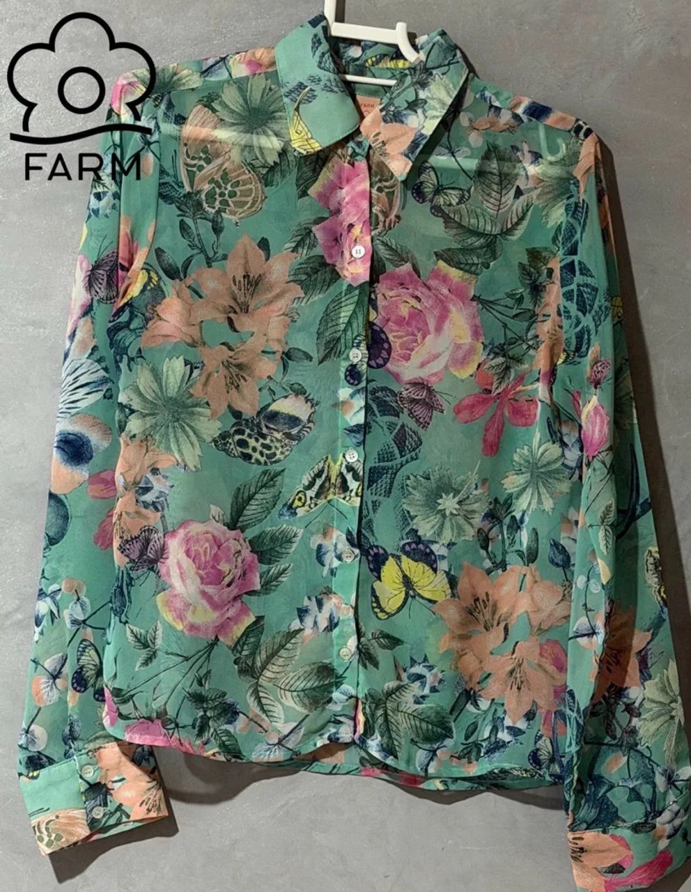 Camisa botões farm - Foto 2