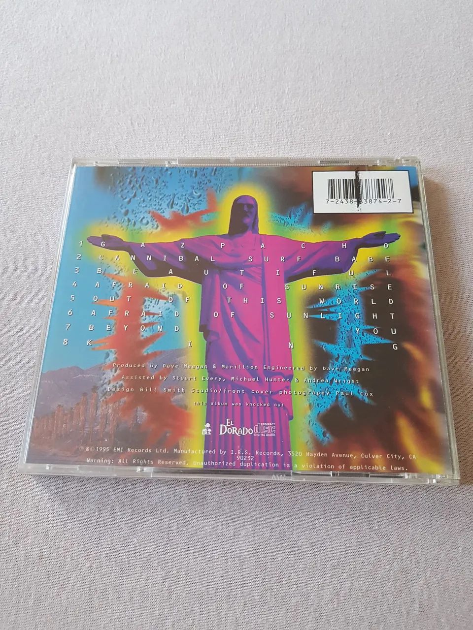 Cd Marillion- Afraid of sunlight - 1995 - Foto 2