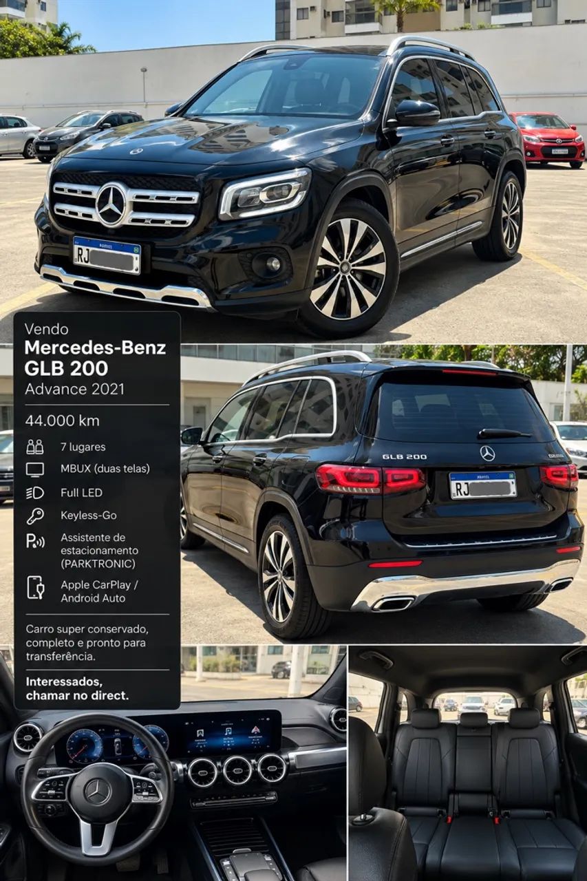 Mercedes-Benz GLB 200 Advance 1.3 TB 16V AUT 2021