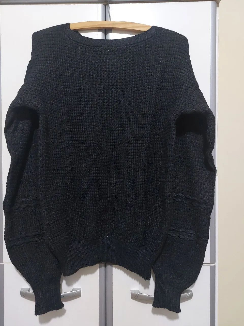 Blusa Preta Nova - Tamanho M - Foto 2