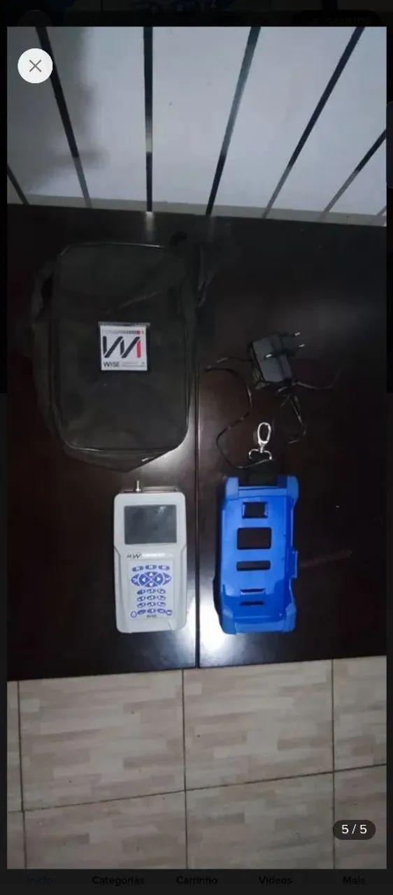 Medidor sinal catv wise tsw500 profissional - Foto 3