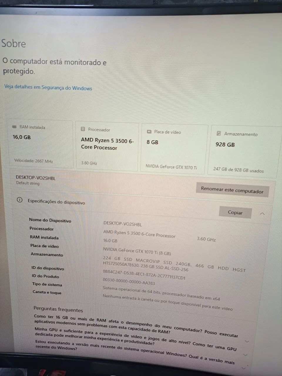 Vendo pc gamer completo - Foto 5