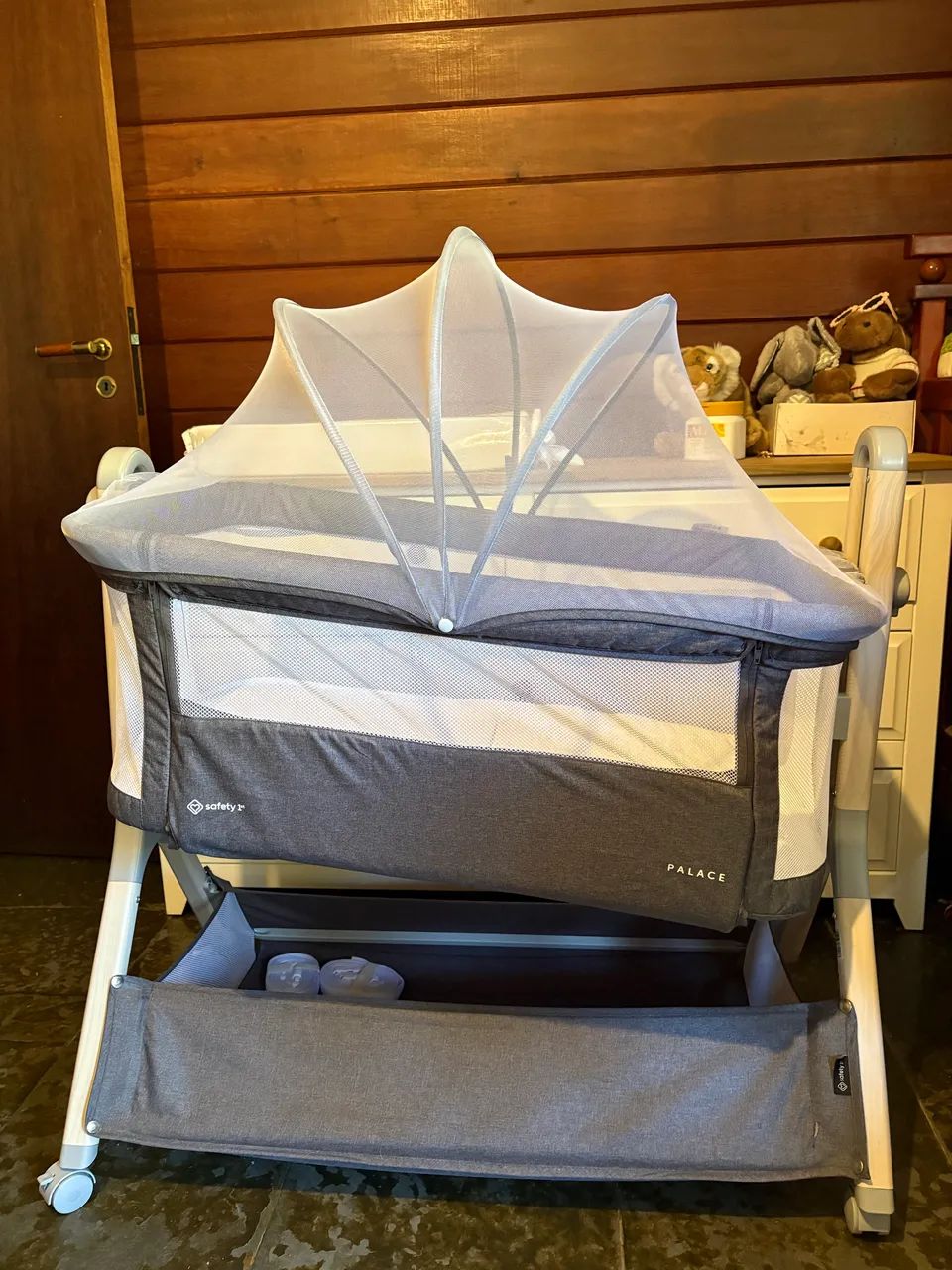 Berço Co-Sleeper Palace Safety 1st - Semi Novo - Foto 3