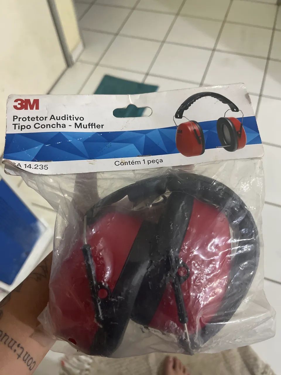 Protetor auricular tipo concha - muffle 