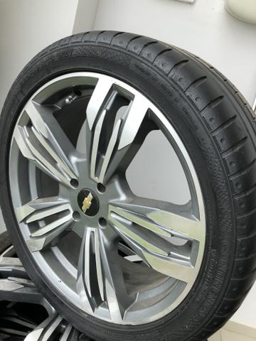 Rodas aro 18, com pneus - Foto 3