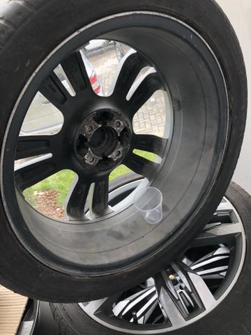 Rodas aro 18, com pneus - Foto 5