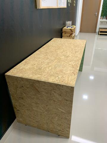 Mesa de madeira sustentável (duas) - Foto 2