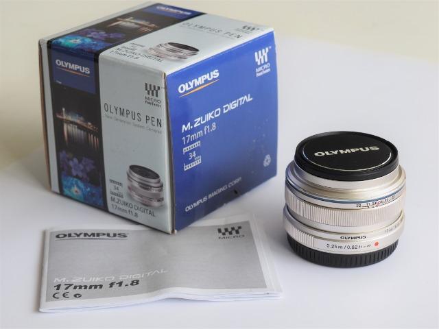 Lente Prime Olympus 17 mm F 1.8 M4/3 MFT Panasonic Bmpcc 4k - Foto 4