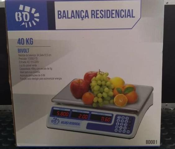 Balança 40 ks, nova na cx.nf garantia e ass tecnica.bateria recarregavel - Foto 4
