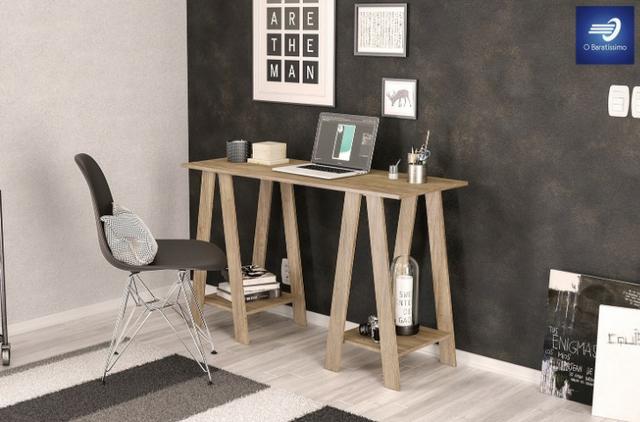 Mesa Cavalete com duas prateleiras #FreteGRÁTIS* #Garantia #Lacrado