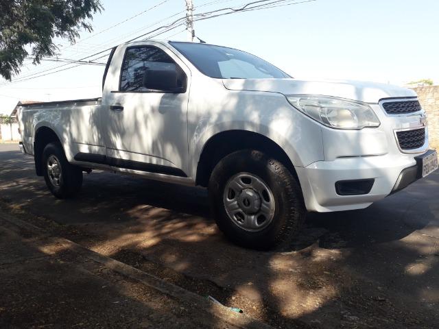 S10 2012/13 2.8 diesel branca 4x2 cab. simples - Foto 18