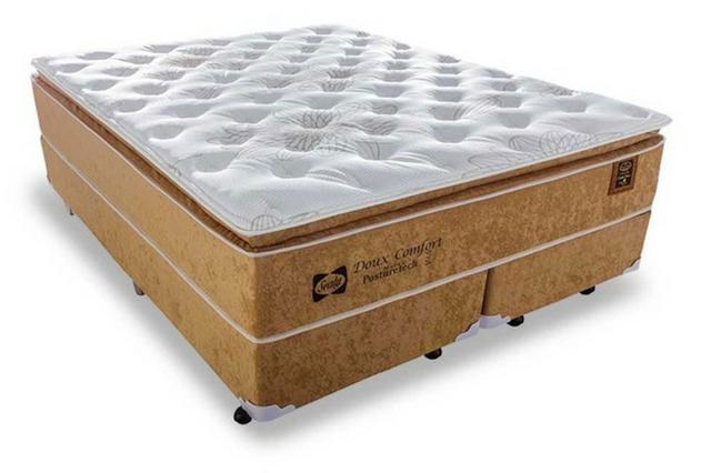 Cama queen duox confort linha sealy apenas 1999 a vista ou nos cartões