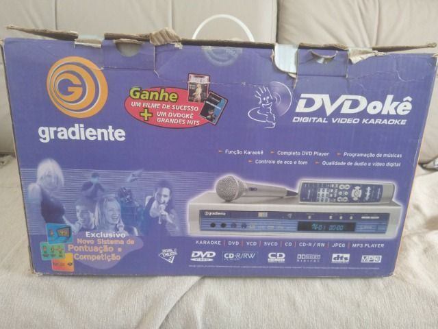 DVD karaokê Gradiente - Com defeito - Foto 2