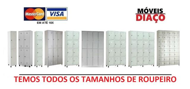 Roupeiro de Aço 2 portas, Todos os tamanhos, Atacado e Varejo