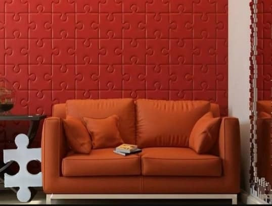 3d decorativo instalado
