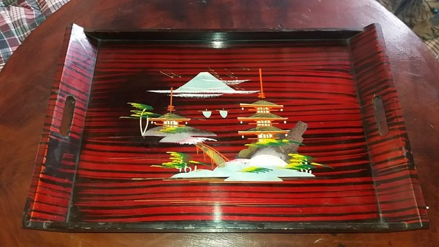 Antiguidade, Bandeja Musical Japonesa, Laca