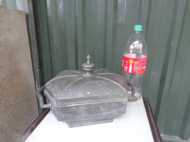 sopeira antiga de estanho imperio - Foto 2