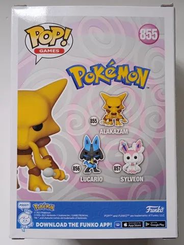 Pop! Alakazam #855, Busca de Produtos e Acessórios