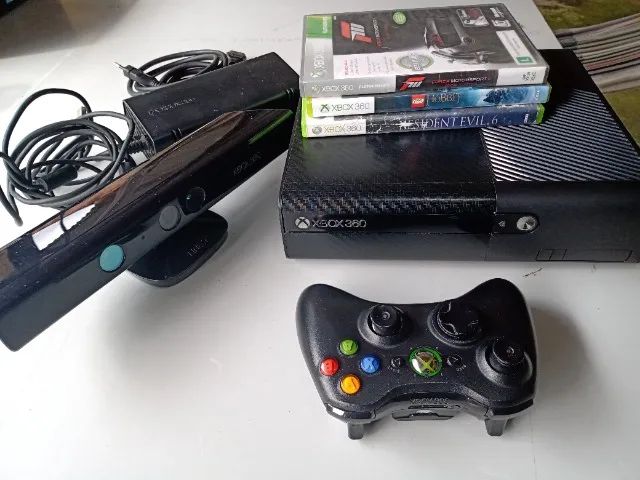 Xbox 360 Super Slim 250gb Usado Bloqueado + Jogo Original