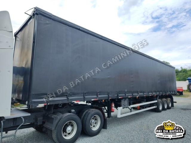 Carreta Semi-Reboque Baú Sider Três eixos Guerra 2013 28 Pallets C/ Pneus - Foto 3