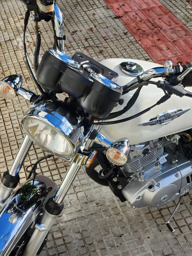 Primeira moto: Intruder 125 customizada : r/motoca