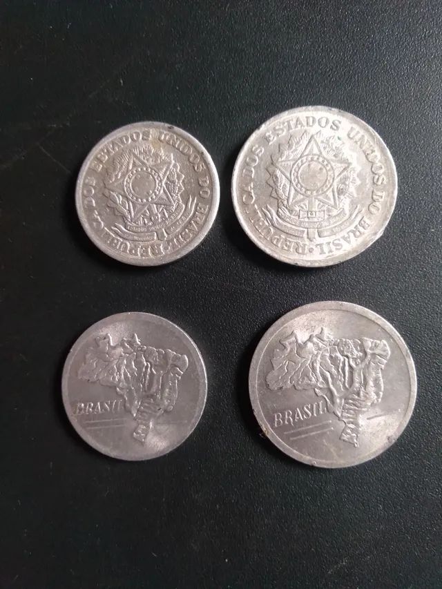MOEDAS CRUZEIRO ALUMÍNIO  - Foto 2