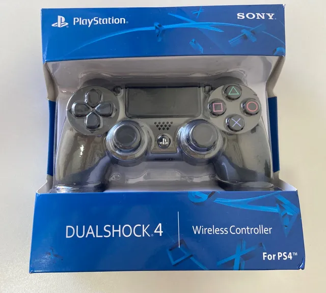 CONTROLE PS4 PRETO + FIFA 21, PS4 Controles