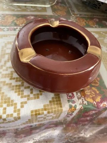 Conjunto de cinzeiros antigos antiguidades peças unicas - Foto 3