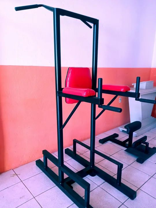 Paralela abdominal com barra fixa profissional  - Foto 2